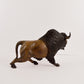 Buffalo Wood Carving Sculpture