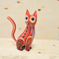 Alebrije Cat Oaxacan Wood Carving - magiamexica.com