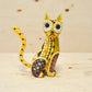 Alebrije Cat Oaxacan Wood Carving - magiamexica.com