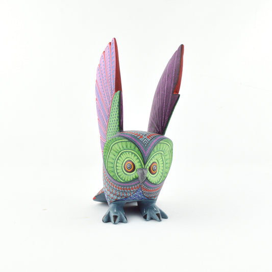 Owl Alebrije For Sale Oaxacan Wood Carving - magiamexica.com