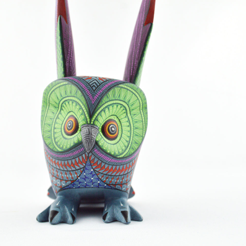 Owl Alebrije For Sale Oaxacan Wood Carving - magiamexica.com