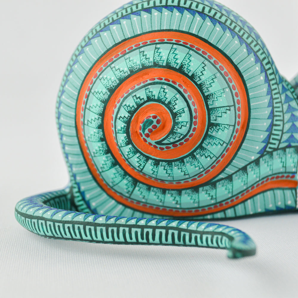 Jaguar Snail Fusion Alebrije For Sale Oaxacan Wood Carving - magiamexica.com