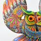 Owl Alebrije Oaxacan Wood Carving - magiamexica.com