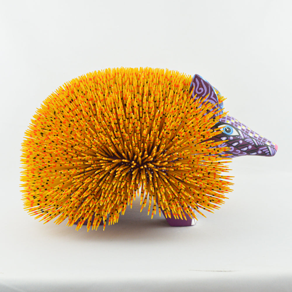 Alebrije Porcupine Oaxacan Wood Carving - magiamexica.com