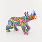 Alebrije Rhino Oaxacan Wood Carving - magiamexica.com