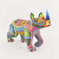 Alebrije Rhino Oaxacan Wood Carving - magiamexica.com