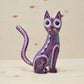 Alebrije Cat Oaxacan Wood Carving - magiamexica.com