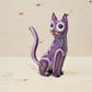 Alebrije Cat Oaxacan Wood Carving - magiamexica.com