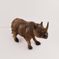 Rhino Wood Carving Sculpture