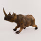 Rhino Wood Carving Sculpture