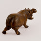 Hippo Wood Carving Sculpture