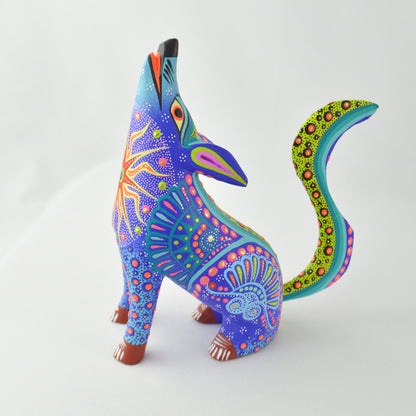 Fox Alebrije Oaxacan Wood Carving