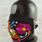 Face Mask Black - Alebrije Huichol Mexican Folk art magiamexica.com