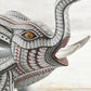 Alebrije Oaxacan Wood Carving Elephant - Magia Mexica