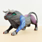 Bull Alebrije Oaxacan Wood Carving - magiamexica.com