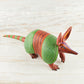 Armadillo Alebrije Oaxacan Wood Carving - Alebrije Huichol Mexican Folk art magiamexica.com