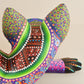 Alebrije Oaxacan Wood Carving Cat - Magia Mexica