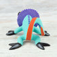 Chameleon Alebrije Wood Carving Handcrafts - Magia Mexica