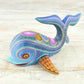 Alebrije Oaxacan Wood Carving Whale  - Magia Mexica