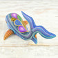 Alebrije Oaxacan Wood Carving Whale  - Magia Mexica