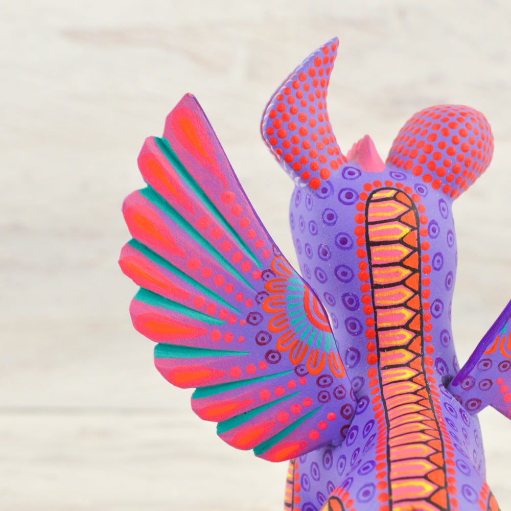 Dante Alebrije Oaxacan Wood Carving - magiamexica.com