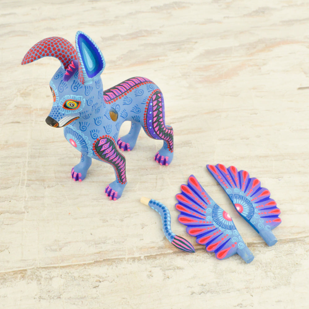 Dante Alebrije Oaxacan Wood Carving - magiamexica.com