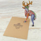 Alebrije Oaxacan Wood Carving Deer - Magia Mexica