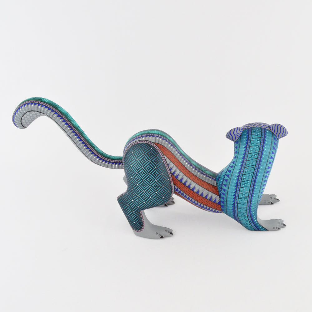 Otter Alebrije Oaxaca Wood Carving - magiamexica.com