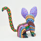 Cat Alebrije Oaxacan Wood Carving  - Magia Mexica