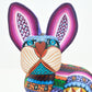 Cat Alebrije Oaxacan Wood Carving  - Magia Mexica