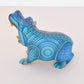 Hippo Alebrije Oaxacan Wood Carving - magiamexica.com