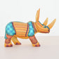 Rhino Alebrije Oaxacan Wood Carving - magiamexica.com