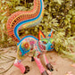 Fox Alebrije Oaxacan Wood Carving - magiamexica.com