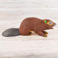 Beaver Alebrije Oaxacan Wood Carving - Alebrije Huichol Mexican Folk art magiamexica.com