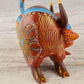 Bison Alebrije Oaxacan Wood Carving - Alebrije Huichol Mexican Folk art magiamexica.com