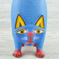 Cat Alebrije Oaxacan Wood Carving - Alebrije Huichol Mexican Folk art magiamexica.com