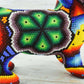 Dog Huichol Art - Alebrije Huichol Mexican Folk art magiamexica.com