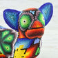 Dog Huichol Art - Alebrije Huichol Mexican Folk art magiamexica.com