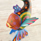 Fish Alebrije Wood Carving Oaxacan - Alebrije Huichol Mexican Folk art magiamexica.com