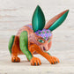 Fox Alebrije Oaxacan Wood Carving - Alebrije Huichol Mexican Folk art magiamexica.com