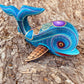 Alebrije Whale Oaxacan Wood Carving - Magia Mexica