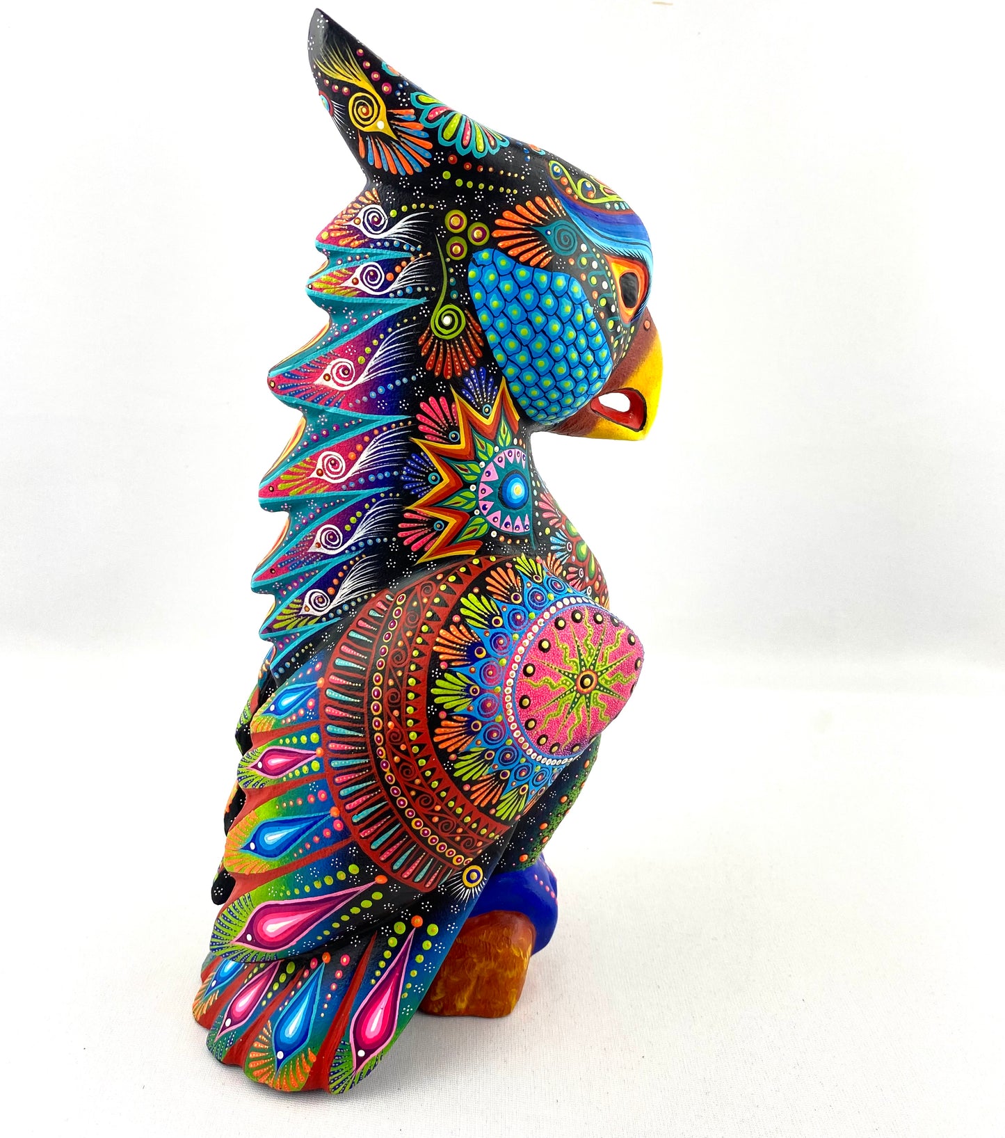 Eagle Alebrije Oaxacan Wood Carving - magiamexica.com