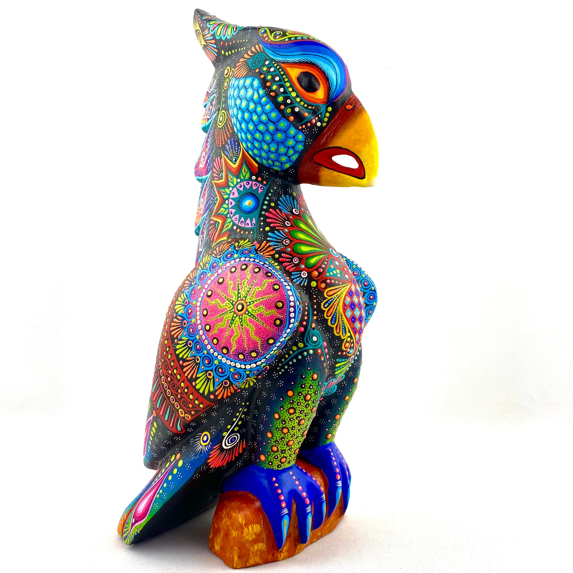 Eagle Alebrije Oaxacan Wood Carving - magiamexica.com