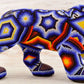 Jaguar Huichol Art - Alebrije Huichol Mexican Folk art magiamexica.com