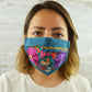 Face Mask Pink - Alebrije Huichol Mexican Folk art magiamexica.com