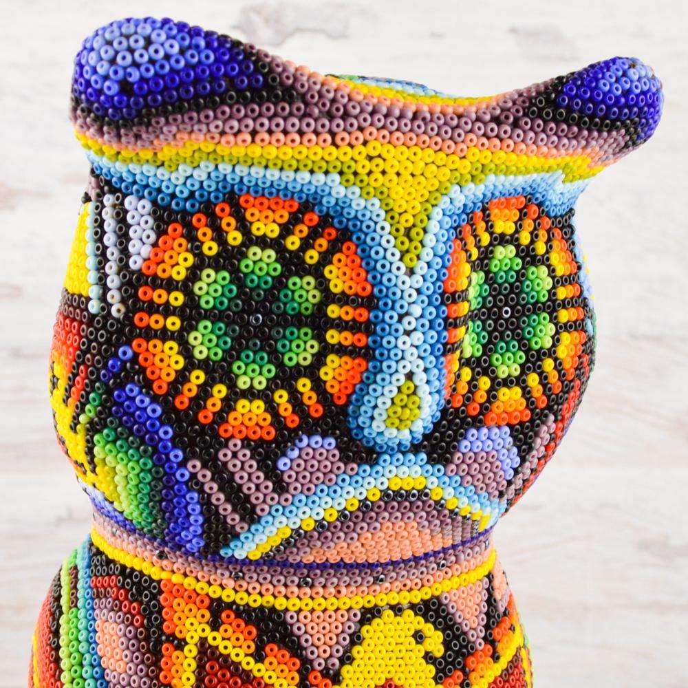 Mexican on sale beaded art