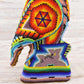 Owl Huichol Art - Alebrije Huichol Mexican Folk art magiamexica.com