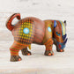 Rhino Alebrije Oaxacan Wood Carving - Alebrije Huichol Mexican Folk art magiamexica.com