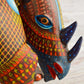 Rhino Alebrije Oaxacan Wood Carving - Alebrije Huichol Mexican Folk art magiamexica.com