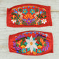 Face Mask Red - Alebrije Huichol Mexican Folk art magiamexica.com